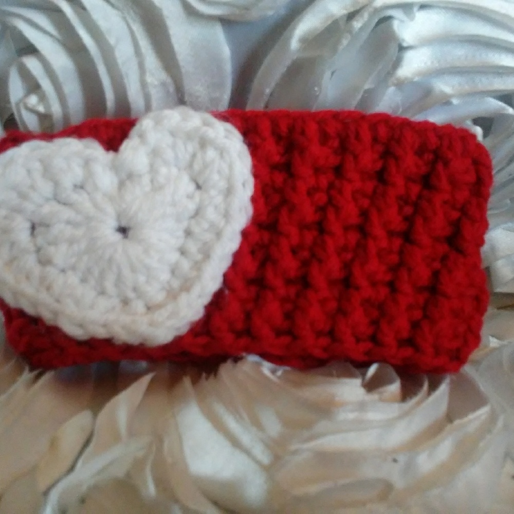 Handmade crochet headband/earwarmer